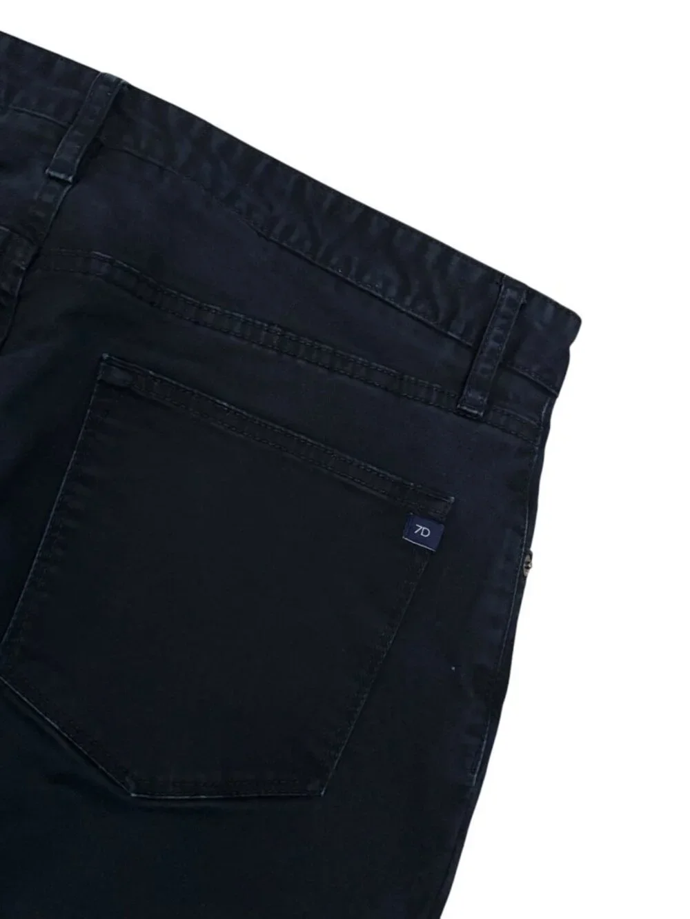 7 DIAMONDS Casual Pants Navy Blue Luxury Designer Trousers Jeans Mens 34x30